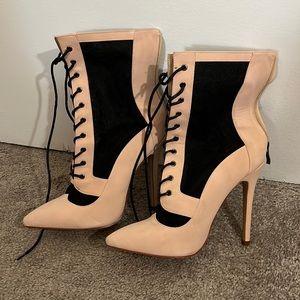 Lace up boots